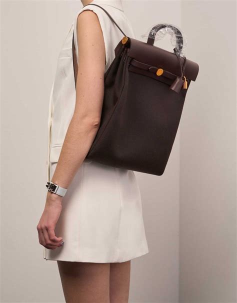 hermes herbag backpack ebay|hermes herbag backpack price.